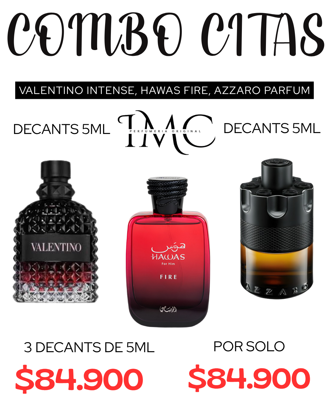 COMBO CITAS